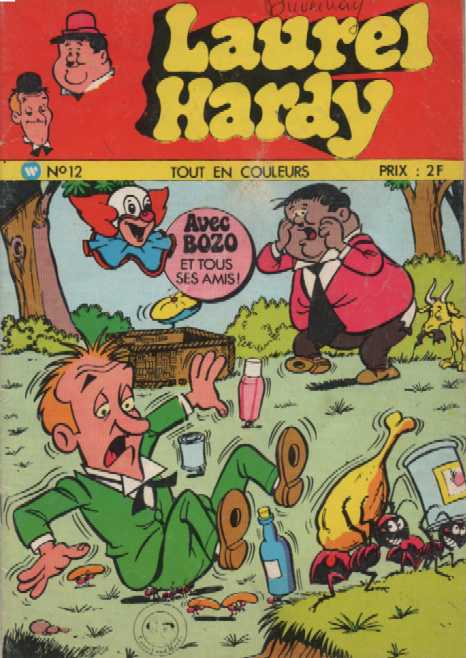 Scan de la Couverture Laurel et Hardy n 12